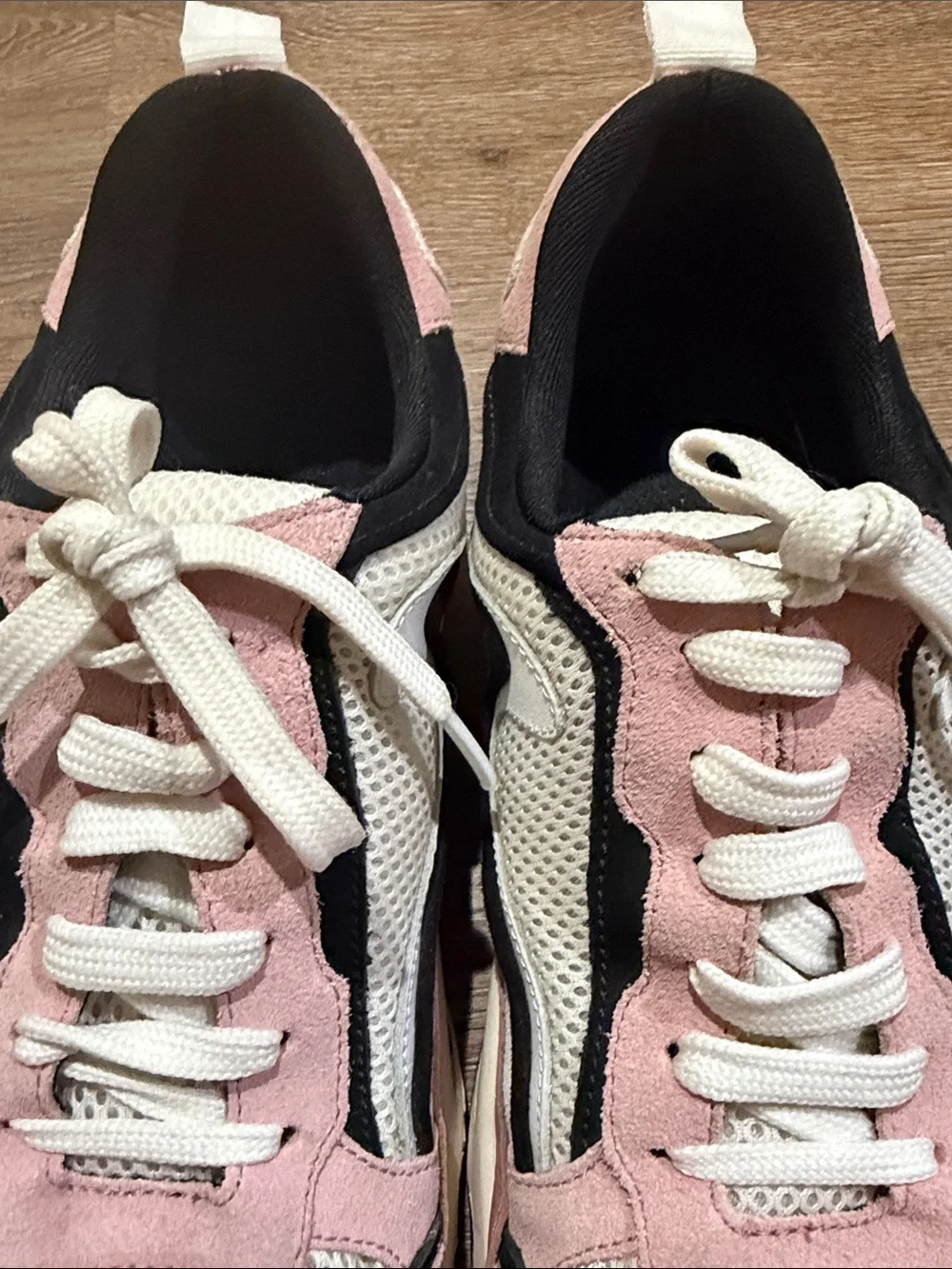 Sandro Flame Sneakers Pink White Black Women’s US 7.5 - Picture 10 of 13